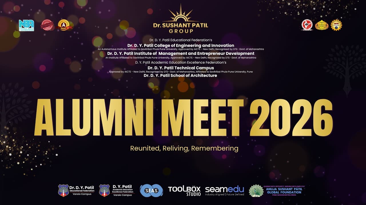 Alumni Meet 2026 | Dr. D. Y. Patil Varale Campus