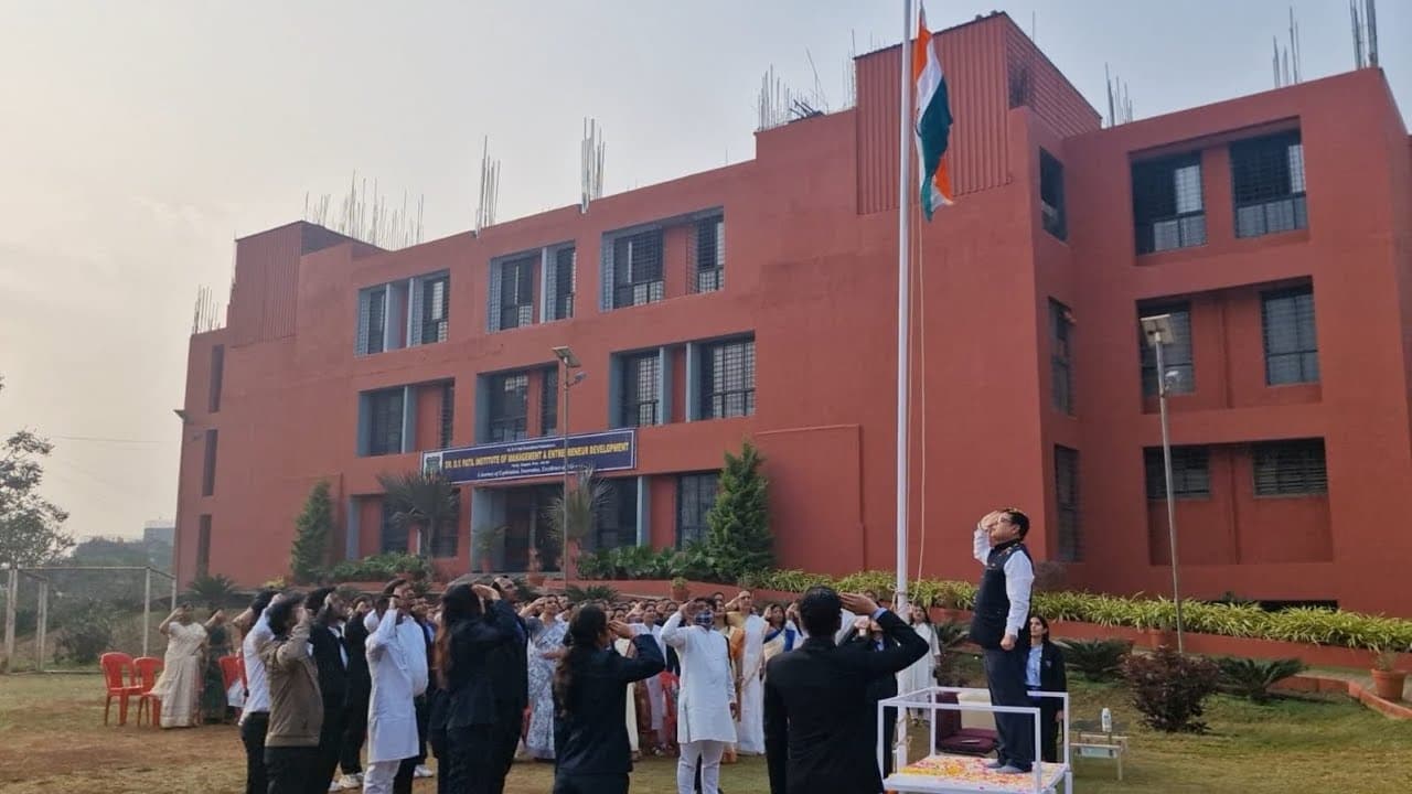 Engineering the Spirit of Freedom | Republic Day 2026 | Dr. D. Y. Patil Varale Campus