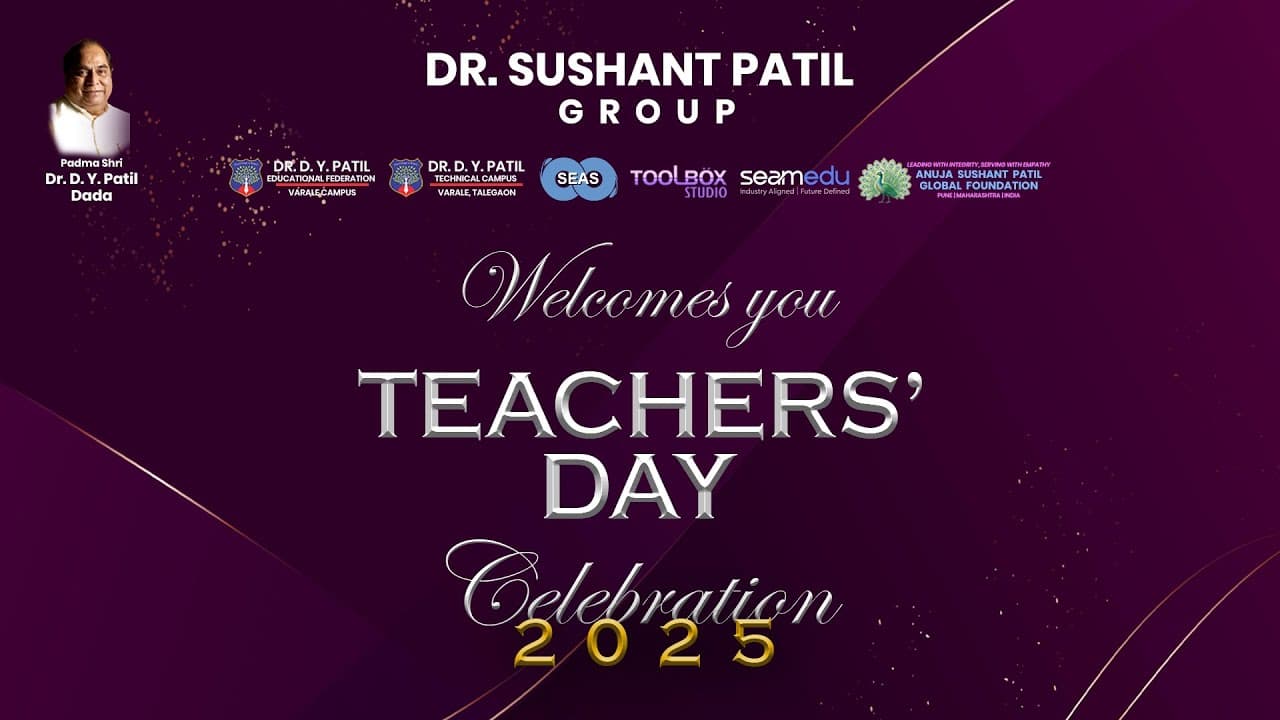 Teachers Day Celebration 2025 | Dr. Sushant Patil Group